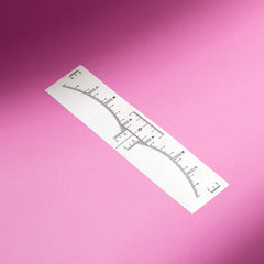 Disposable Eyebrow Ruler Sticker